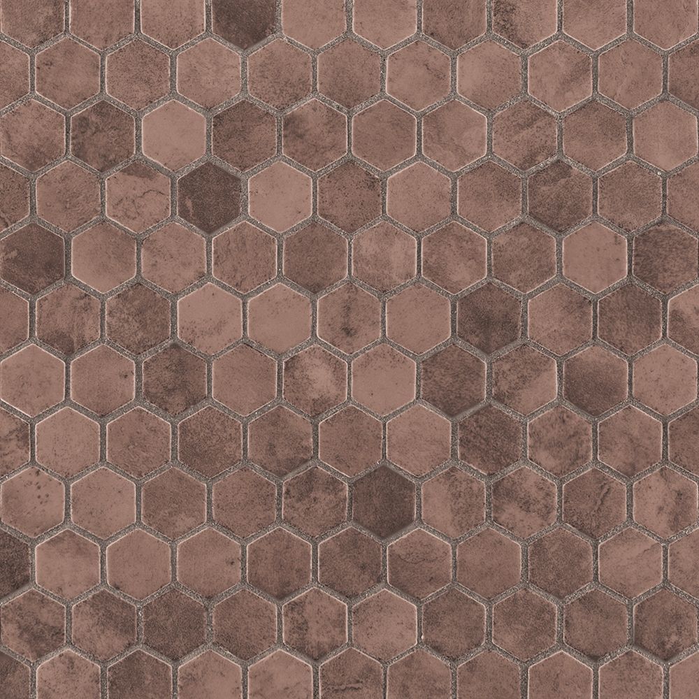 Sierra Hexagon Mosaic 11.25" x 11.75"