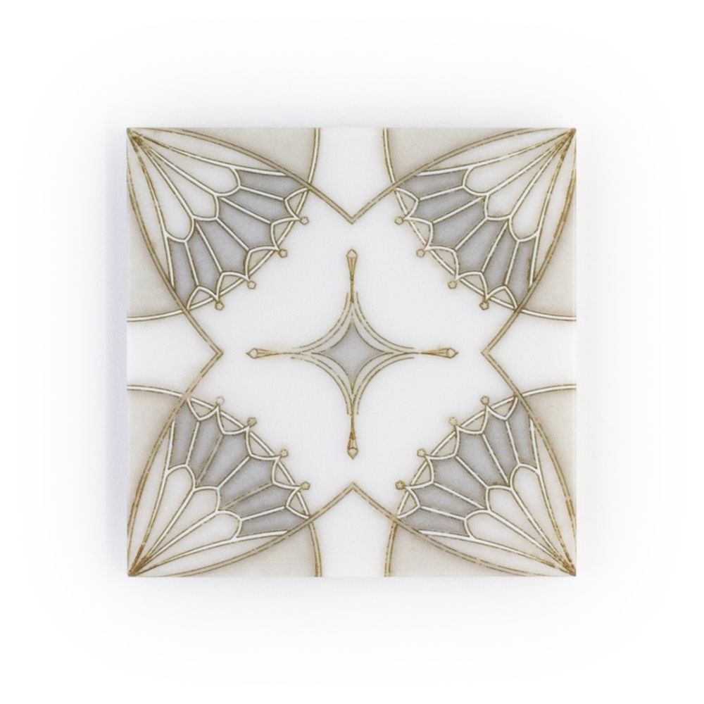 Scottish Chapel Field Tile 6" x 6" 6" x 6"