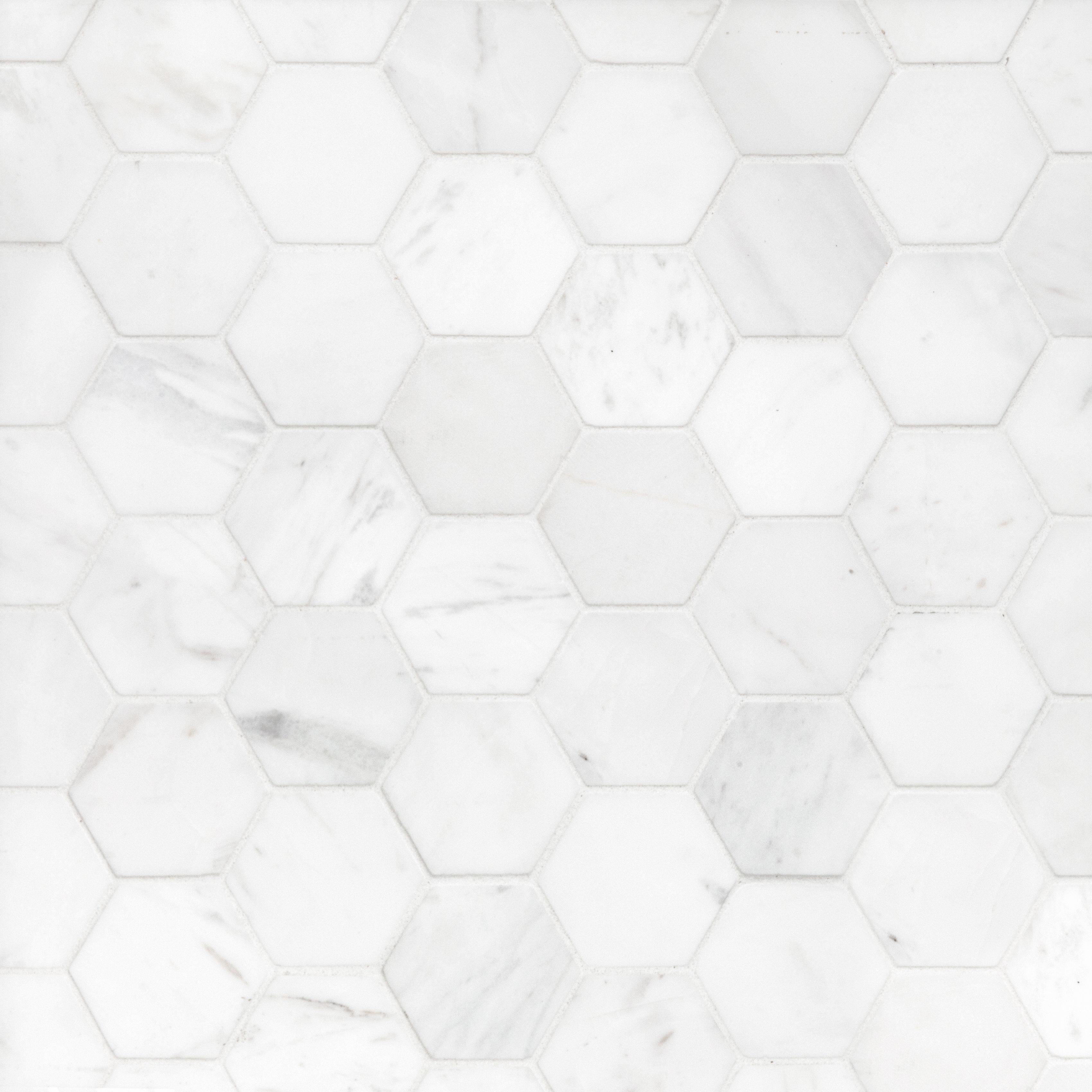 2" Hexagon Mosaic 11.25" x 13.125"